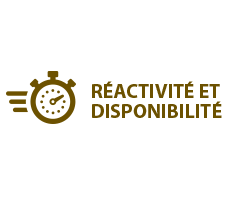 réactivité disponibilité